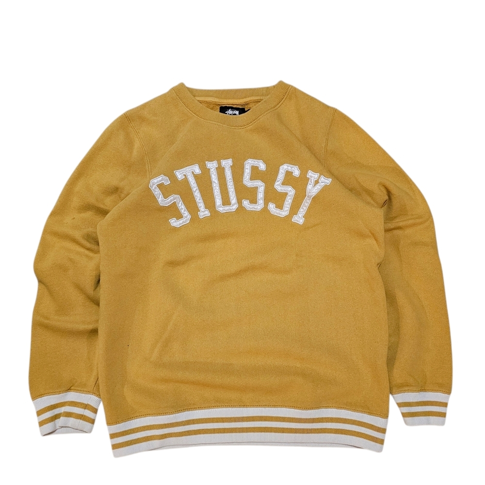 Stussy Men's Yellow Sweater